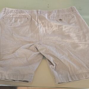 Classic Tan Men's Flat Front Shorts